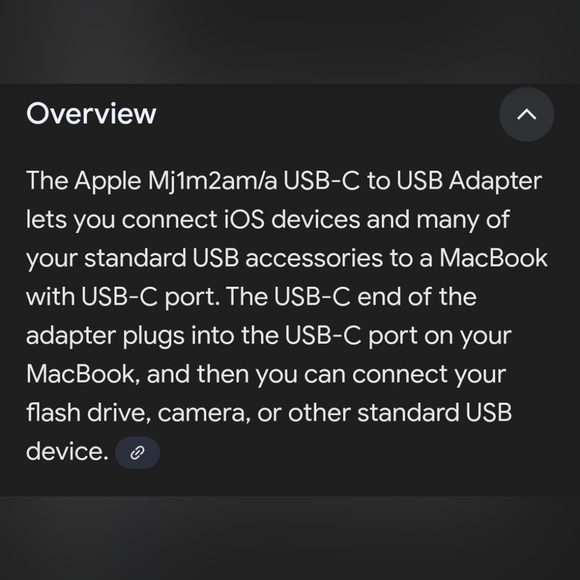 NEW! Apple USB-C to USB Adapter! Unopened Box!! - Picture 7 of 10